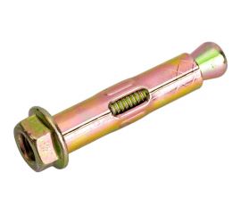 Анкерный болт с гайкой Зубр 8 x 40 мм, 100 шт, желтопассивированный, Профессионал 302342-08-040 