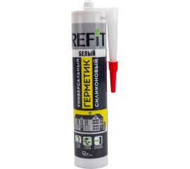 Герметик силиконовый универсальный REFIT белый 260 мл R26CUW 