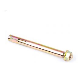 Анкерный болт с гайкой Стройбат 12x129 мм, цинк, 8 шт. 257581 