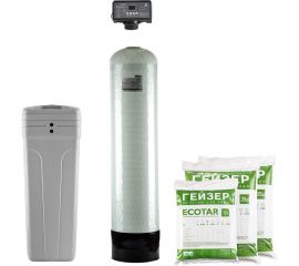 Установка обезжелезивания (до 15 мг/л) и умягчения воды Гейзер аквашеф xl 332 автоматическое управление на 3-5 точки водоразбора 33681 