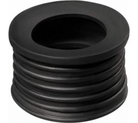 Переходная манжета Профитт d 32x40 сантехническая, канализационная, трехлепестковая, черная 2227510 