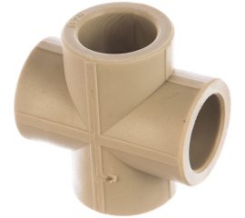 Крестовина VALFEX PP-R серая, 25 мм 10118025Г 127-0328 