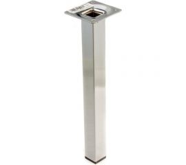 Мебельная ножка Стройбат 25x25x250 хром 1 шт 275710 