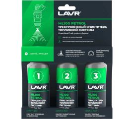 Трехуровневая очистка топливной системы LAVR ML100 Petrol, 120 мл Ln2137 