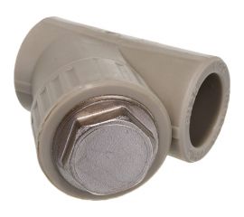 Фильтр сетчатый VALFEX PP-R серый, 32 мм, 45 градусов, внутренняя пайка 10141032Г 036-0609 