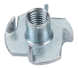 Крыльчатая мебельная забивная гайка DINFIX DIN 1624, оцинкованная, М5, 50 шт. 00-00002841 