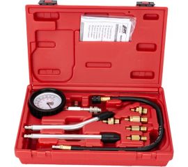 Компрессометр для бензиновых двигателей с набором адаптеров JTC 4077A 