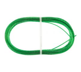 Металлополимерный цветной трос, зеленый, 2.5 мм, 10 м Tech-Krep 136586 