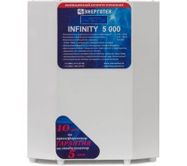 Стабилизатор напряжения (5000 ±10 В 115-285 В) Энерготех INFINITY 514462 