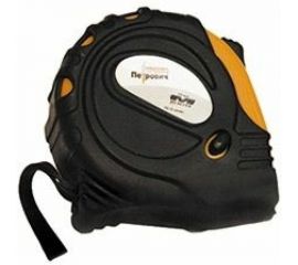 Рулетка Петрович обрезиненная, оранжевая, 5 м, 19 мм, три кнопки стопа 4100000784 