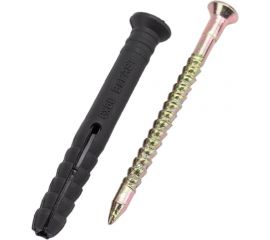 Дюбель-гвоздь с потайным бортиком BEFAST 6x50 1000 шт. KSML060501000S 