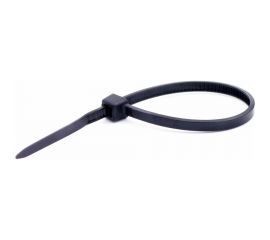 Хомут-стяжка Невский Крепеж 4,2x300 мм, черный, нейлон, 4 шт. 900982 
