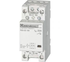 Модульный контактор Benedict R25-22 24VM PN73863 