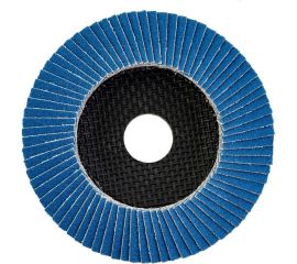 Круг лепестковый торцевой, прямой, цирконат 100% 125х22.2 мм, P-80 ABRAFORM AF-FLAP-FT-125-P80-ZR100 