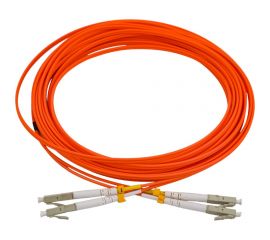 Патч-корд Hyperline FC-D2-50-LC/PR-LC/PR-H-10M-LSZH-OR волоконно-оптический (шнур) MM 50/12 35130 