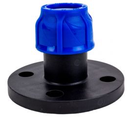 Фланец адаптер VALFEX ПНД пластиковый (фланцевое соединение) 40-1 1/2" 1210012740112 