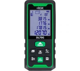 Лазерный дальномер с угломером RGK DL70G 778183 