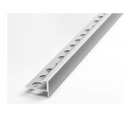 Профиль угловой алюминиевый ЛУКА 20х8 мм, 2,7 м, 5 шт, анодированный, Серебро УТ000023596 