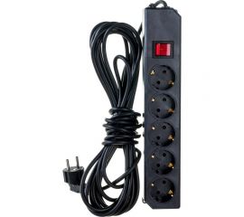 Сетевой фильтр Gigant с заземлением ПВС 3x0,75 3500Вт 5 гнезда 7м 80098 