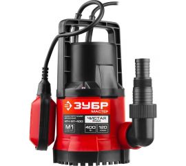 Дренажный насос для чистой воды Зубр МАСТЕР М1 НПЧ-М1-400 
