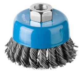 Чашечная щетка ЗУБР для УШМ 0.8 мм, 80 мм, М14 35277-080_z02 