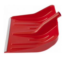 Полипропиленовая красная лопата 400 х 420 мм без черенка СИБРТЕХ Россия 61617 