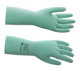 Латексные многоразовые перчатки HQ Profiline, зеленые, р-р M 73583 