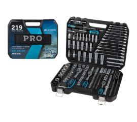 Набор инструментов STARTUL PRO Le Mans 1/4"", 3/8"", 1/2"" 6 граней, 219 предметов PRO-219L 