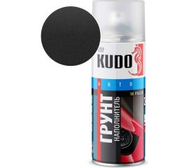 Акриловый грунт-наполнитель аэрозоль KUDO 1К черный 520 мл 2203 11604949 