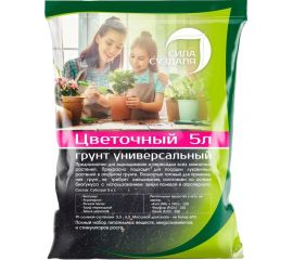Грунт Сила Суздаля Цветы Black, 5 л 4680004062011 
