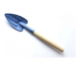 Посадочный совок СКОБЯНОЙ СП-2 деревянная ручка, полимерное покрытие 009013 