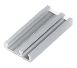 Профиль-шина комбинированная PR TR046/1SM 46 мм, 0.8 м, 0.555 кг, анодирование, серебро матовое GlobalTOOLS GT-006-112-0001 