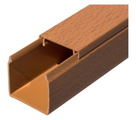 Кабель-канал Промрукав бук 2-й замок 40х40 2м PR.025441 