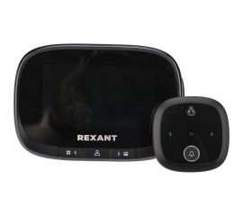 Дверной видеоглазок REXANT dv-115 с дисплеем 4.3 запись фото-видео по движению, ночной режим 45-1115 
