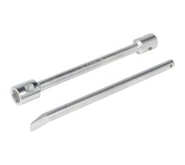 Баллонный торцевой кованый ключ Airline 24х27х400 мм, с воротком ATAB012 