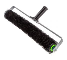 Игольчатый валик для наливных полов СИБРТЕХ с рамой, острая игла, 500 мм 81112 