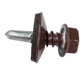 Кровельный саморез Качественный крепеж коричневый 5,5х19 160 шт 0500123 КЧ 