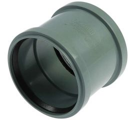Муфта Flextron двухраструбная D 110 мм, для внутренней канализации 141129 