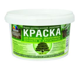 Акриловая краска РАДУГА в/д для садовых деревьев 3кг 1 17969 