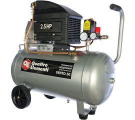 Масляный поршневой компрессор QUATTRO ELEMENTI VENTO-50 770-254 