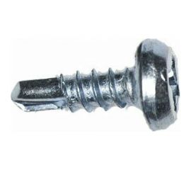 Саморез клоп Метизный двор 3,5х9,5 оцинкованный, сверло, 1000 шт. 4607173908889 