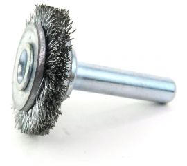 Щетка дисковая 25х5 мм, хв-к 6 мм, гофрированная сталь 0.2 мм для дрели SIT 3146 