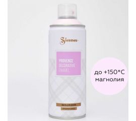 Аэрозольная акриловая краска в баллончике SIANA Provence для мебели, декора, металла, пластика, керамики, стекла, гипса, сухоцветов, цветов, радиаторов, быстросохнущая. магнолия SNP009 
