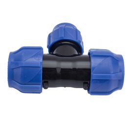 Компрессионный переходной тройник VALFEX ПНД, 25-20-25 1210012252025 