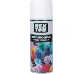 Алкидный универсальный грунт REXTON белый, аэрозоль RT140.10 