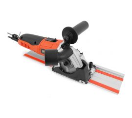 Циркулярная мини-пила MESSER M200 в комплекте 3 диска (алмаз, HSS, TCT) и направляющая шина 10-40-204 