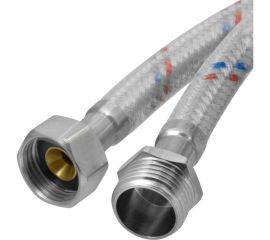 Гибкая подводка для воды ELKA оплетка нейлон, пвх покрытие, 1/2"" х 60 см в/н ИС.101131 