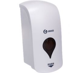 Ручной диспенсер для мыла Grass пенка, белый, пластиковый IT-0637 