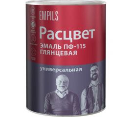 Эмаль Расцвет ПФ-115 ярко-зеленая, 0.9 кг 10207 