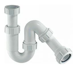 Сифон McAlpine без выпуска d32, трубный (вых. компресионный) MRW7 